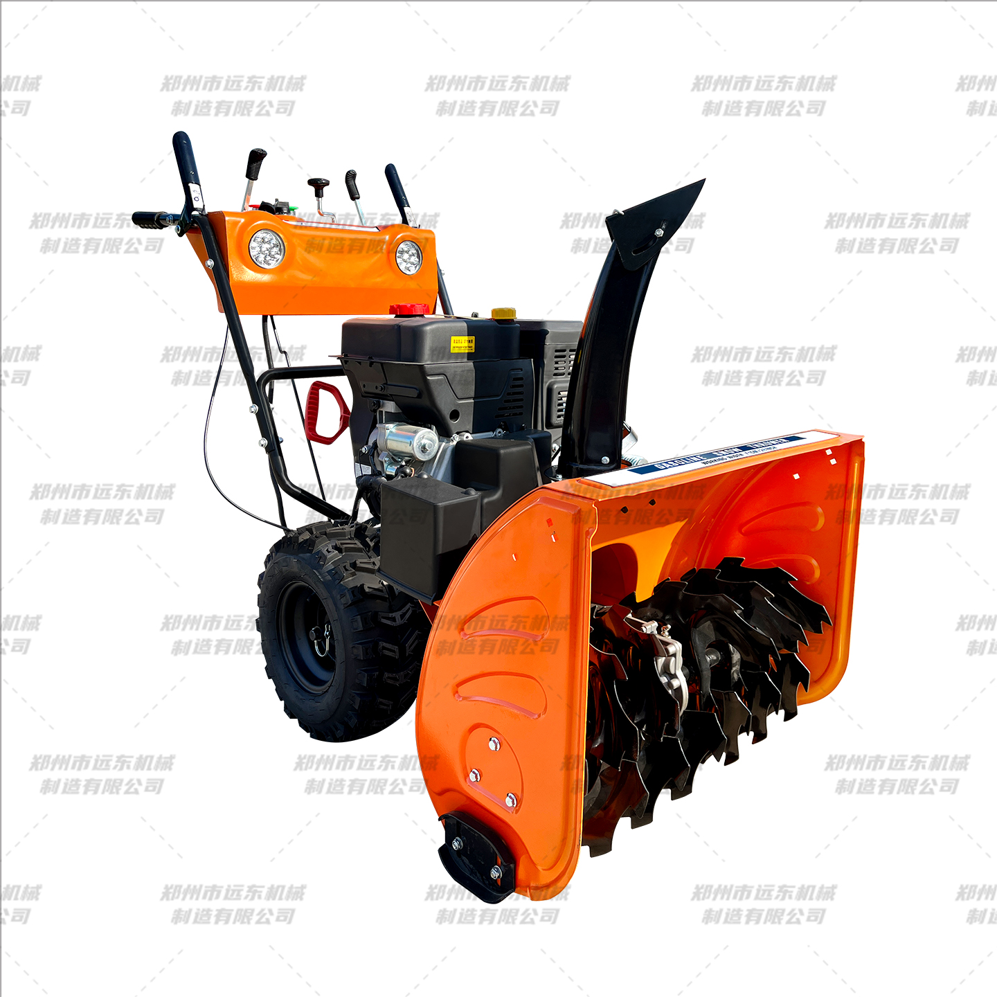 710手推式抛雪机(图1)