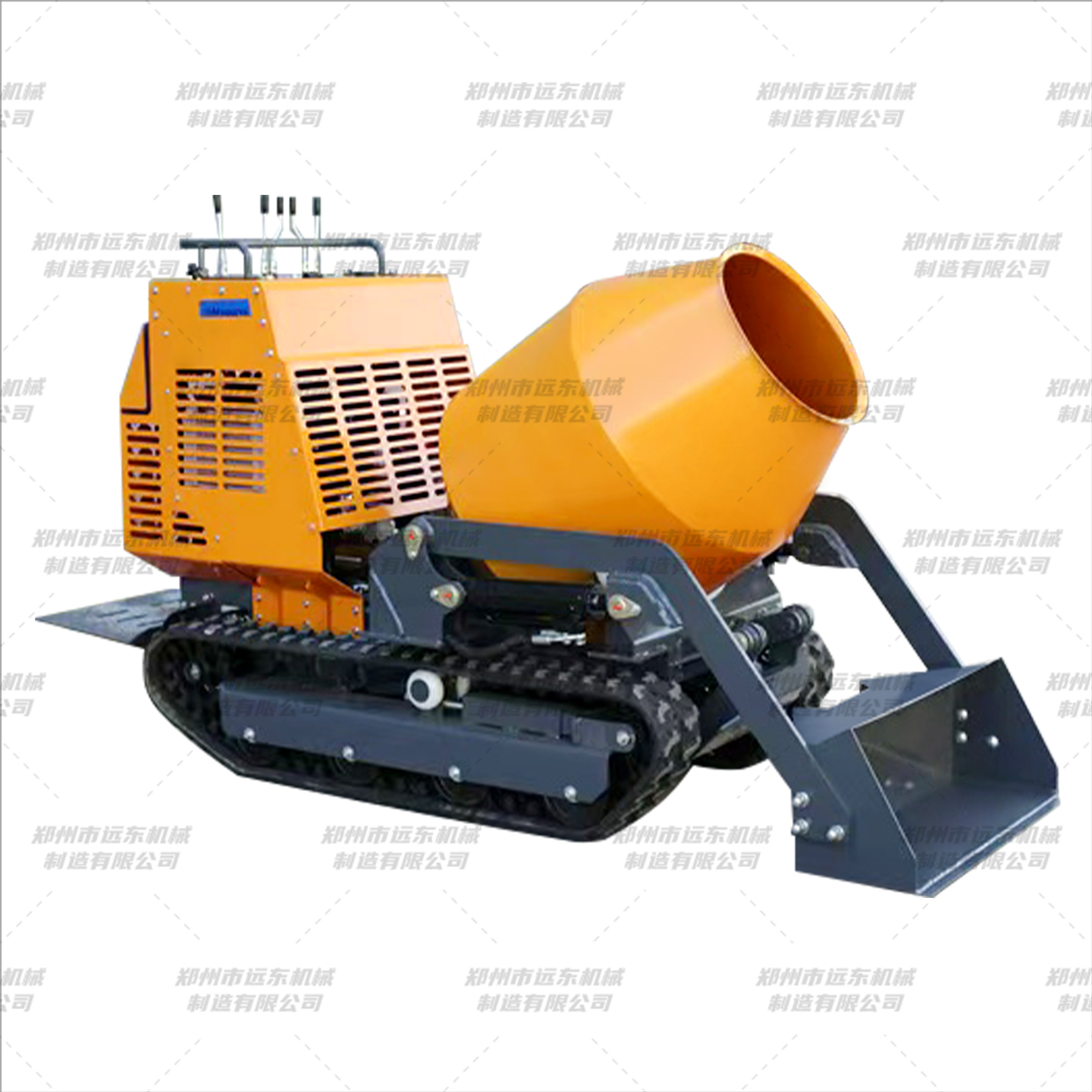 液压履带式搅拌车(图2)